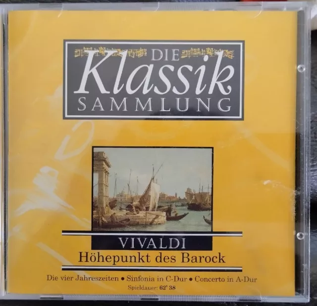 VIVALDI Höhepunkt des Barock u.a.Die vier Jahreszeiten CD "DIE KLASSIK SAMMLUNG"