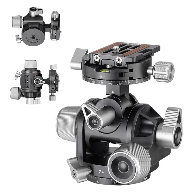 Leofoto G4 Geared Ball Head with Plate Arca Swiss Compatible PA