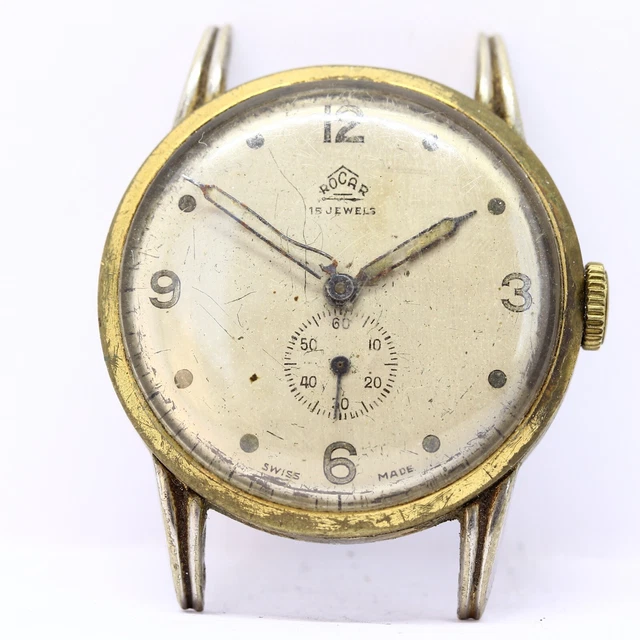 Montre Ancienne Pour Femme à Réviser – Modèle Sans Marque, Parfaite Pour Projet !
