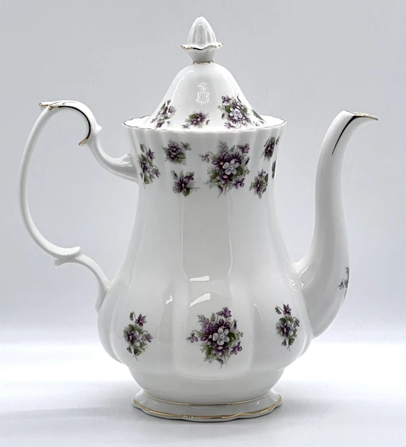 ROYAL ALBERT [SWEET Violets] C&S pair $582.13 - PicClick AU