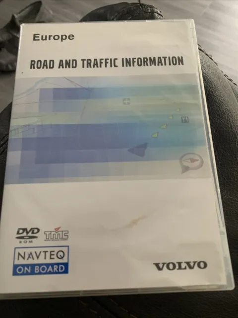 VOLVO ROAD AND TRAFFIC INFORMATION / DVD (NAVTEQ) - P/N: T1000-10034 3 Cd Set