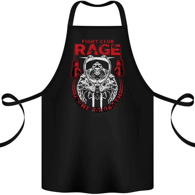 Fight Rage MMA Mixed Martial Arts Muay Thai Cotton Apron 100% Organic