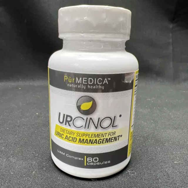 PurMEDICA Urcinol Uric Acid Supplement Gout Support Joint Mobility & Flare Ups