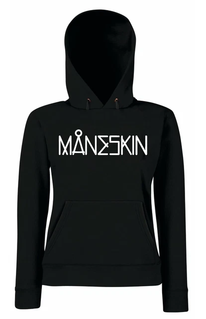 Felpa con cappuccio Logo dei Maneskin unisex bambina bambino ragazza eurovision