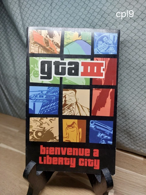 SONY PLAYSTATION 2 PS2 GTA 3 Grand Theft Auto III Sans