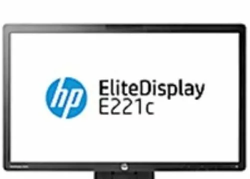 Webcam Monitor HP E221c EliteDisplay 22" IPS LED Backlit LCD VGA DVI DP-No Stand