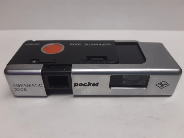 Macchina Fotografica Vintage AGFAMATIC 2008 POCKET SENSOR AGFA con rullino nuovo