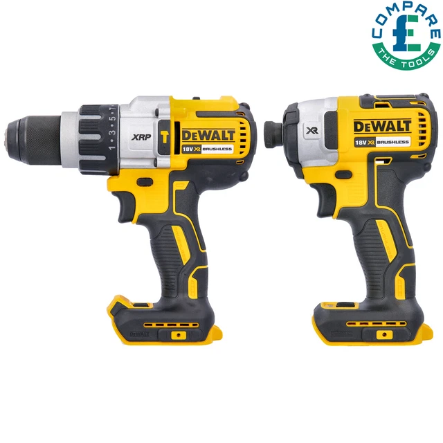 DEWALT DCD996 18V Brushless Combi Drill & DCF887 18V XR Brushless