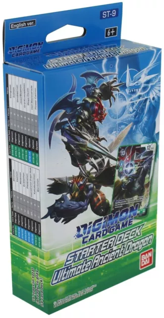 Digimon CCG Ultimate Ancient Dragon Starter Deck ST-9! English! NEW & SEALED!
