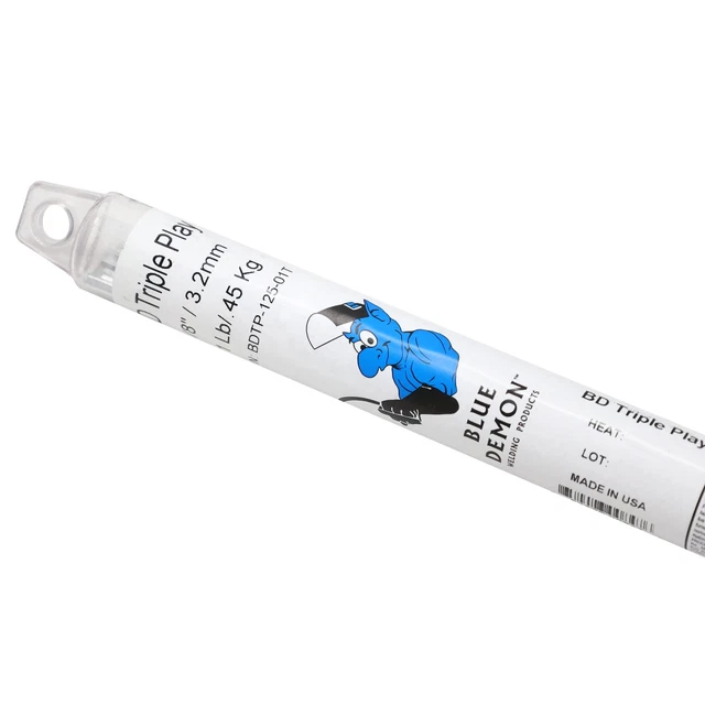 BDTP-125-01T Triple Play Low Temp Aluminum-Zinc Brazing Rod 1/8&qu...