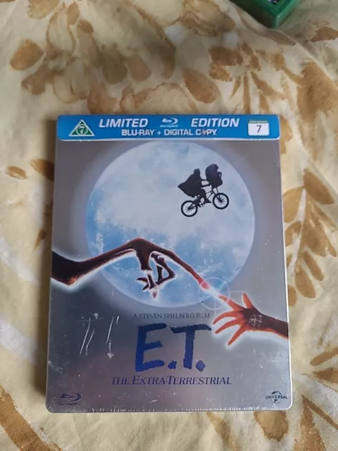 ET   LIMITED EDITION  BLU RAY   BRAND NEW SEALED  Nordic & English STEELBOOK