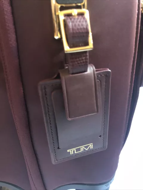 Tumi Voyageur Oxford Compact Carry-On - Deep Plum Still In Warranty