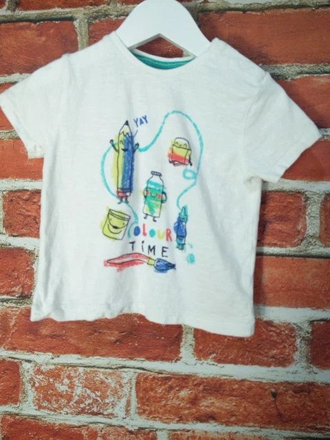 Baby Boy Bundle Aged 12-18 Months Next Zara Etc T-Shirt Shorts Daddy Bro 86Cm 6