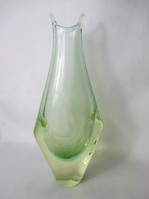 Bohemia Glas Vase Tschechoslowakei Zelezny Brod Glassworks Miloslav Klinger