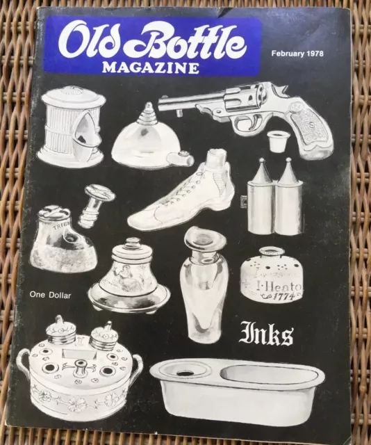 Shooting Bottle Photos; Ink Bottle History; In Old Bottle Magazine February 1978