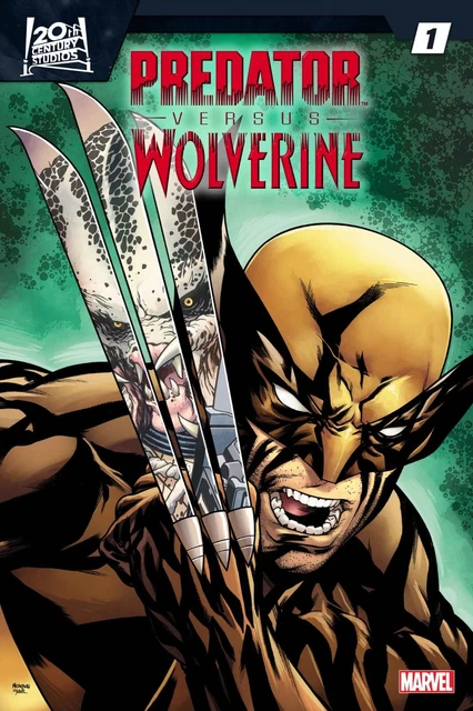 Predator Vs. Wolverine #1 Marvel 2023 Nm+ Mckone Wolverine Variant