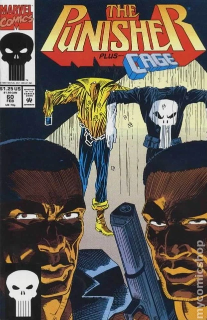 Punisher #60 VG 1992 Stock Image Low Grade