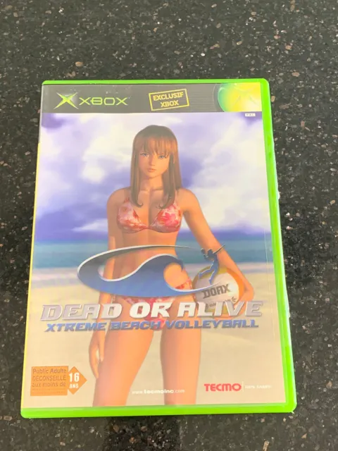 Dead or alive "Xtrem beach volleyball" microsoft Xbox  TBE (Pal fr )
