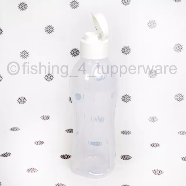 2x Tupperware Eco Water Drink Bottle 1L Flip Top (Black&Yellow) BPA-Free  Plastic