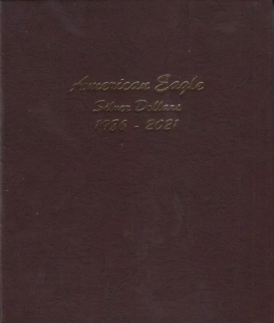 Dansco US American Silver Eagle Coin Album 1986 to Date #7181