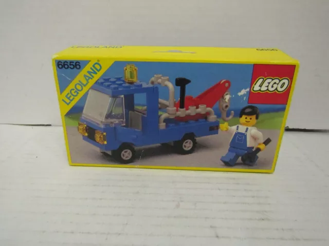 LEGO 6656 Vintage Classic Town Tow Truck NEW SEALED (1985)