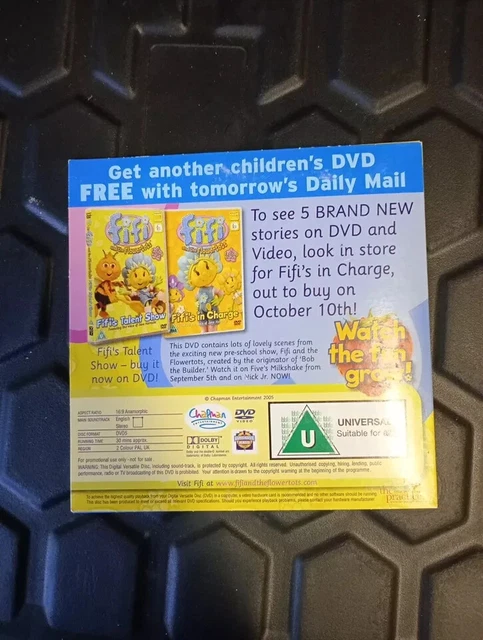 FIFI AND THE Flowertots Children's Daily Mail Promo Dvd New £2.24 ...