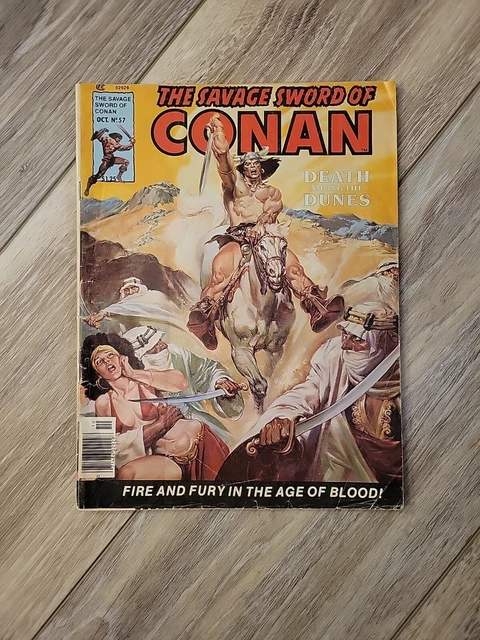 Marvel Savage Sword Of Conan Vol. 1 No. 57 October 1980 Stan Lee Presents