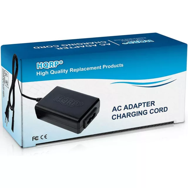 HQRP AC Adapter Charger for JVC Everio GZ-MG630 GZ-MG630A GZ-MG630AE GZ-MG630AU 2