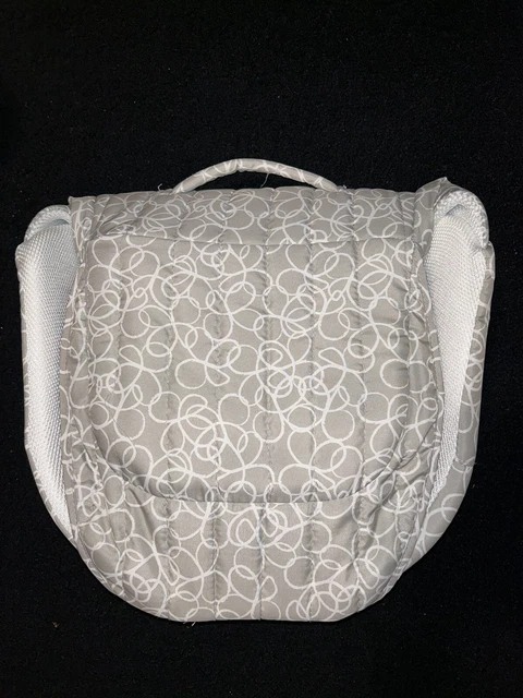 Baby Delight Snuggle Nest Portable Infant Lounger – Gray Scribbles