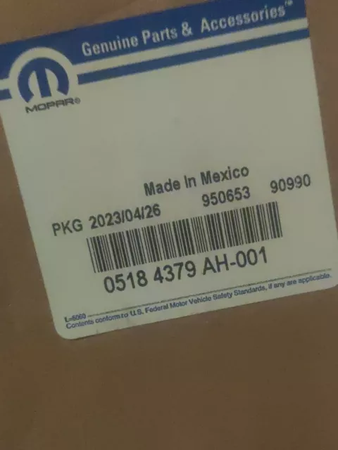 5184379AH Genuine MOPAR OEM Left Side Intake Camshaft BRAND NEW**