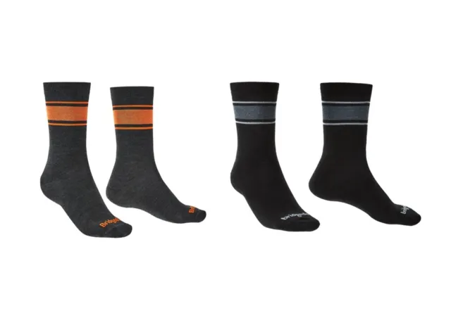 Bridgedale Men's Ultralight Merino Performance Boot Sock 710028 Assorted Colours