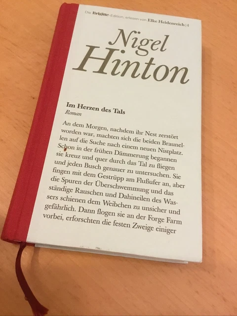 Im Herzen des Tals - Nigel Hinton - Elke Heidenreich - Brigitte-Edition Band 4 -