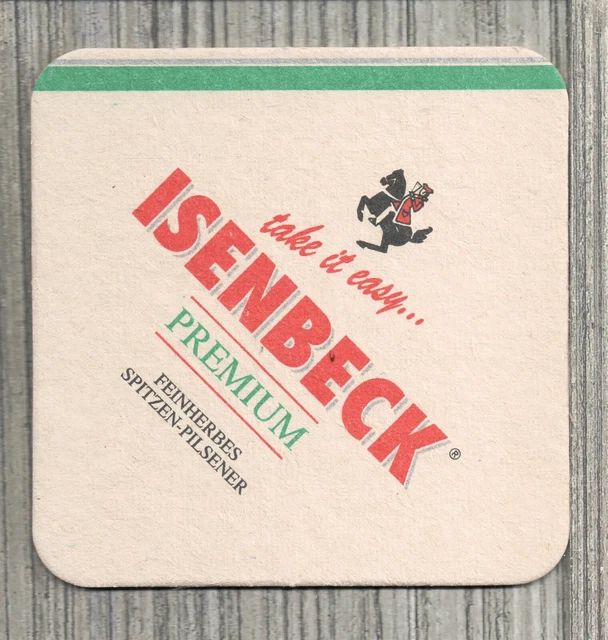 Isenbeck Brewery Beer Coaster-Germany-2356