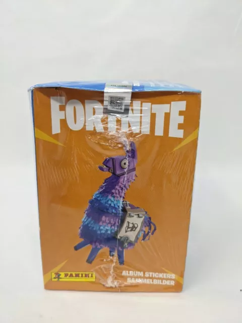 Fortnite Panini Ready to Jump Stickers Box 50 Packs Latin America 2