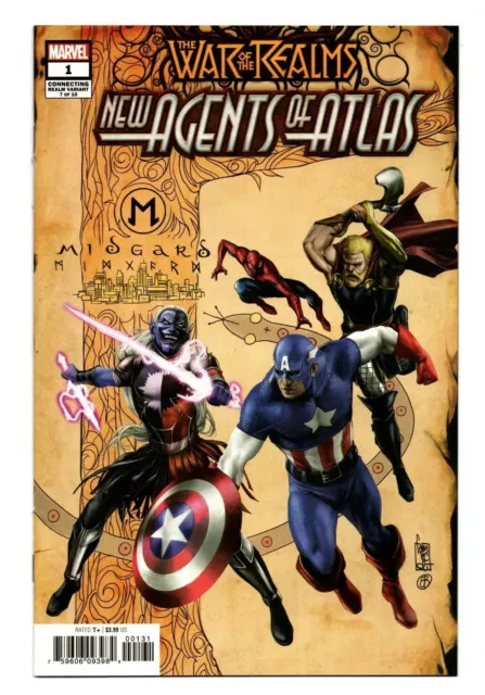 War Of The Realms:new Agents Of Atlas #01 (2019) Giuseppe Camuncoli | Connection