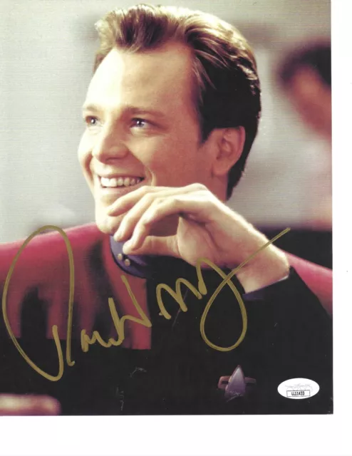 Robert Duncan McNeil Autograph Hand Signed in Person STAR TREK Voyager JSA COA