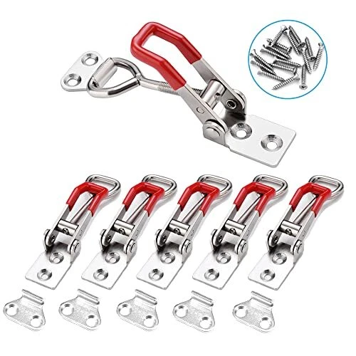 6-Pack 4001 330Lbs Holding Capacity Adjustable Toggle Latch Clamp