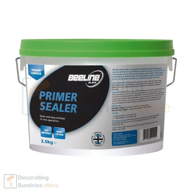 Beeline Primer Sealer 2.5kg Plaster Sealant | Wall Emulsion Primer | PVA Bond...