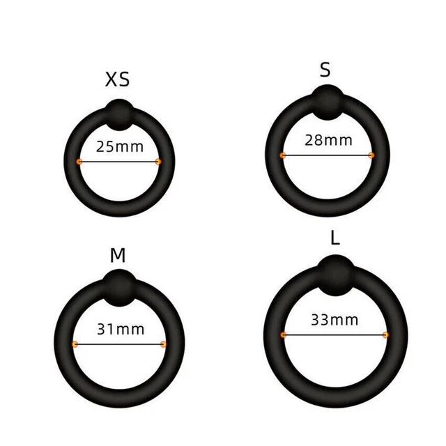 4 PCS PENIS-RING-FORESKIN-PHIMOSIS-CURING-GLANS-CORRECTION-MALE-MEN ...