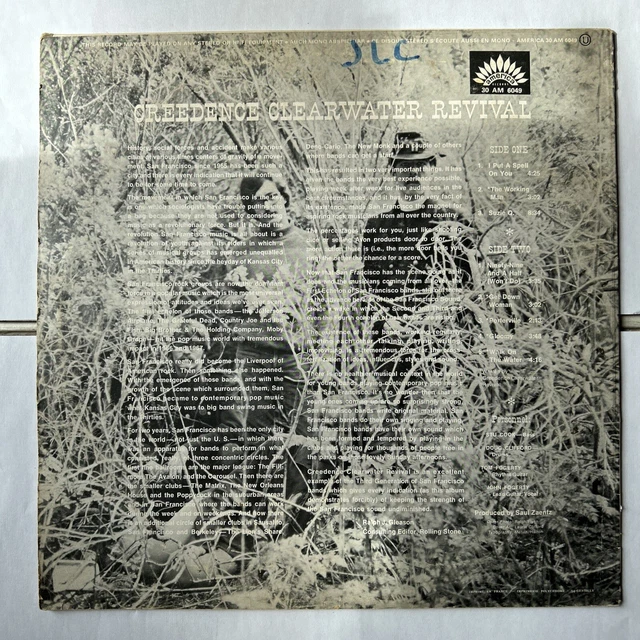 Vinyle Creedence Clearwater Revival - LP- America Records 30 AM 6049 2