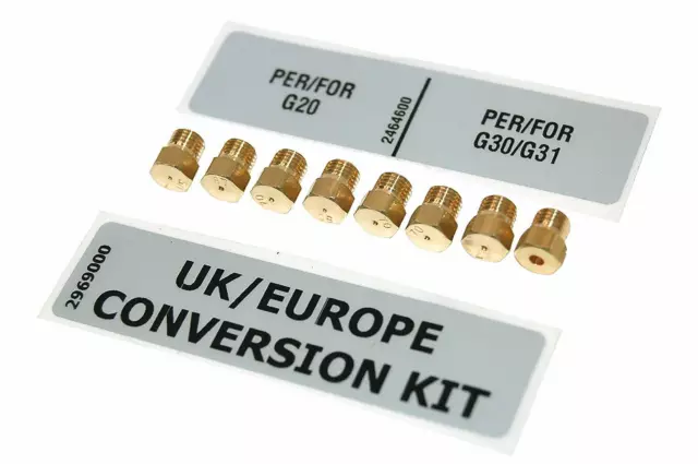 LPG Conversion Kit for Montpellier Gas Cooker MR91GOX or MR91GOK