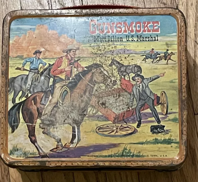 1959 gunsmoke lunch box