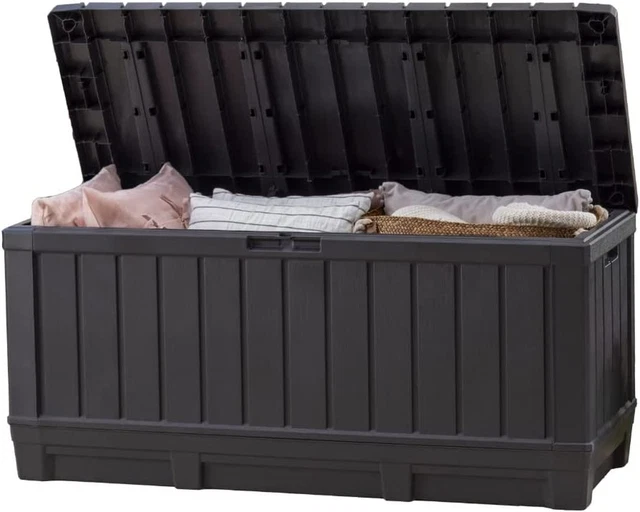 Image of VidaXL 67.3" x 27.5" x 24.4" Composite Raised Garden Bed