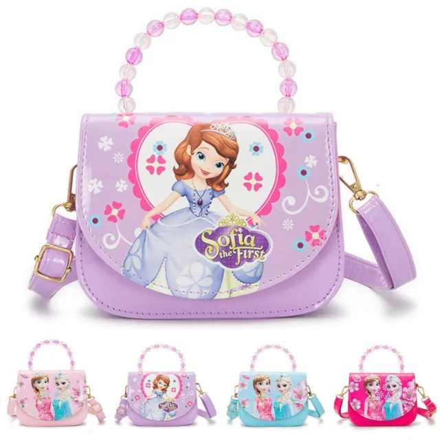 Child Girl Kids Crossbody Bag Shoulder Coin Purse Princess Handbags Party Casual