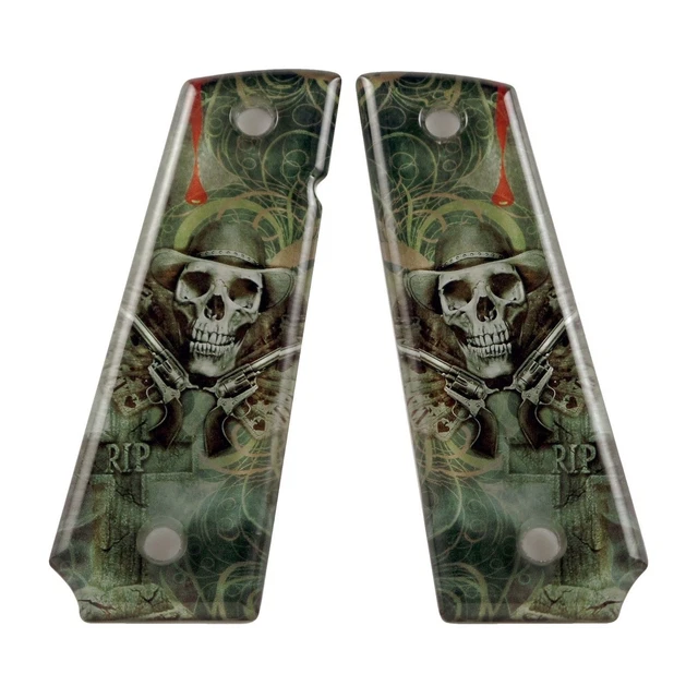 Custom Hawaii Girl 1911 Grips - Fits Kimber, Colt, Taurus & Sig Full Size Frames