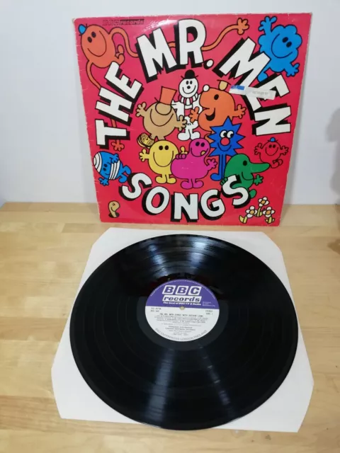 ARTHUR LOWE: THE Mr. Men Songs Vinyl LP Album 1979 1st UK Press BBC REC ...