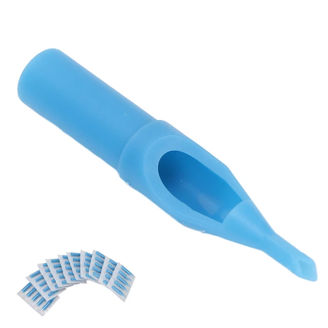 (5DT) 50 piezas Juego de puntas de aguja de tatuaje Embalaje independiente Tatuaje desechable HR6