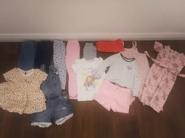 Girls Summer Clothes Bundle - Age 4-5 Years ￼