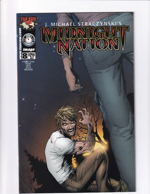 MIDNIGHT NATION #8 (2000) NM, J. Michael Straczynski, Image Top Cow Comics B & B