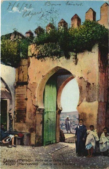 CPA AK MOROC TANGER Porte de la Casbah (31739)
